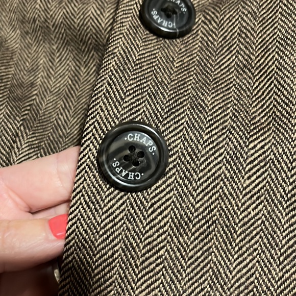 Chaps wool Blazer- Size 4- EUC like new - Picture 6 of 9